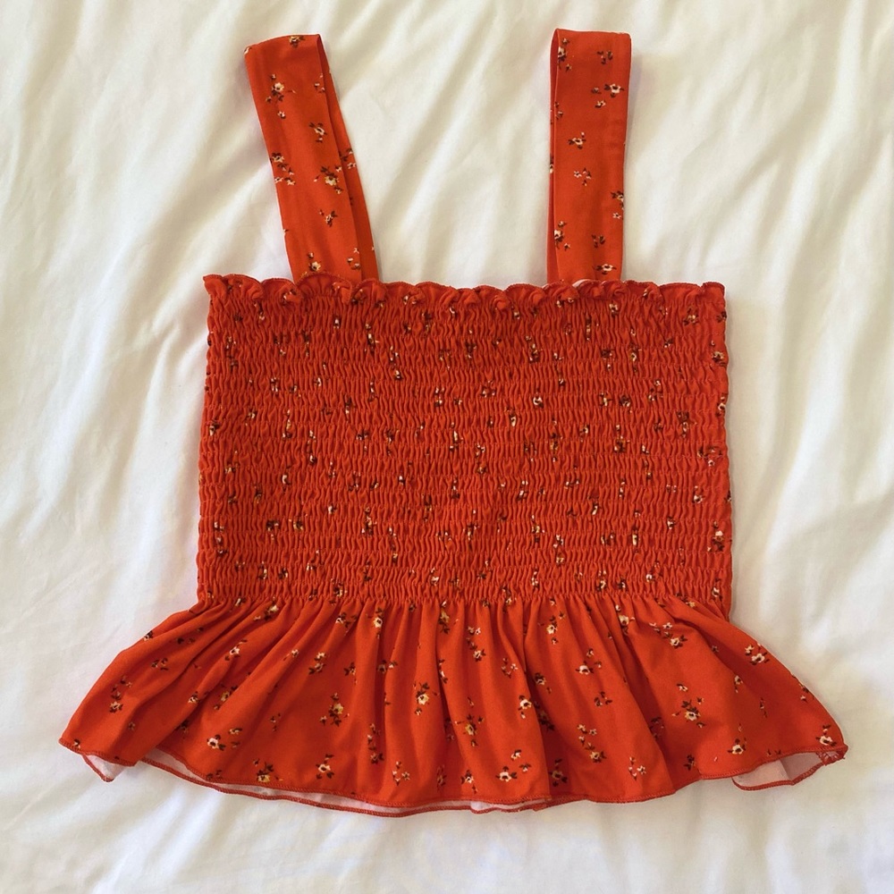 NEW! Urban Outfitters Floral Crop Top